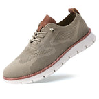 Men's Low-Top Grooved Sole Sneakers