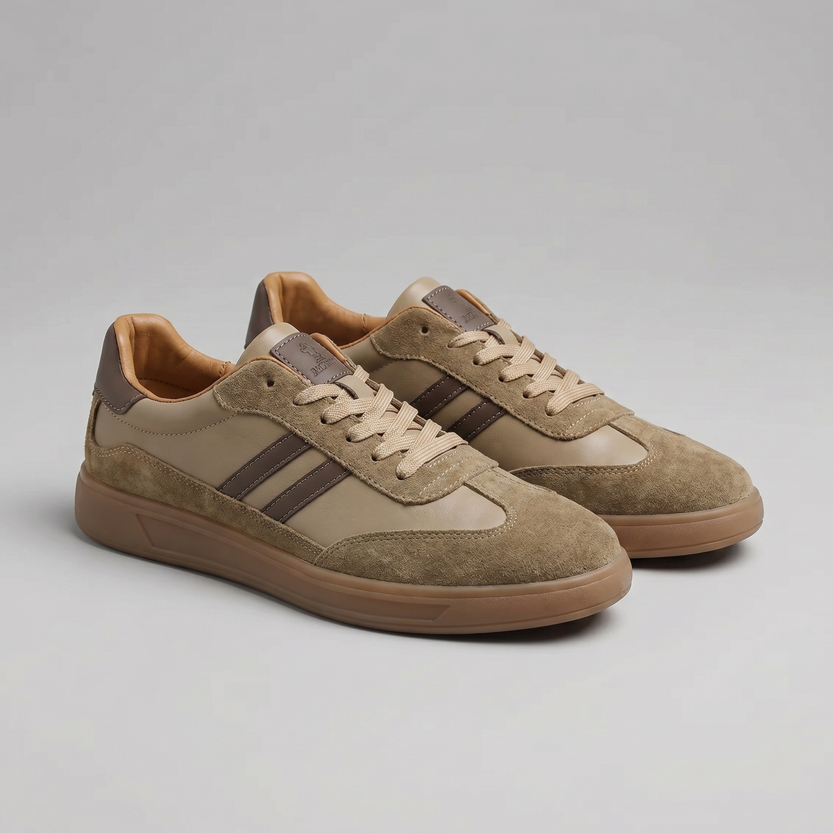 Men's Low-Top Panel Sneakers