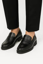 Men's Lug Sole Penny Loafers