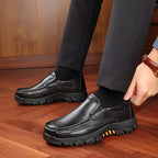 Men's Lug Sole Slip-On Loafers