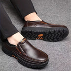 Men's Lug Sole Slip-On Loafers