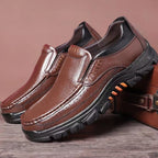 Men's Lug Sole Slip-On Loafers