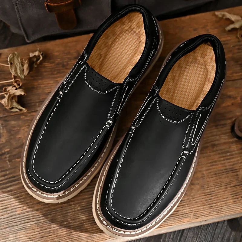 Men's Lug Sole Slip-On Shoes