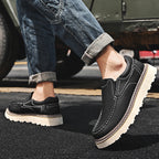 Men's Lug Sole Slip-On Shoes