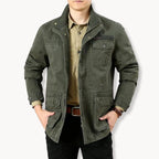 Men's Mandarin Collar Field Jacket