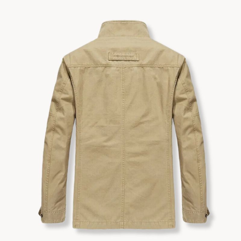 Men's Mandarin Collar Field Jacket