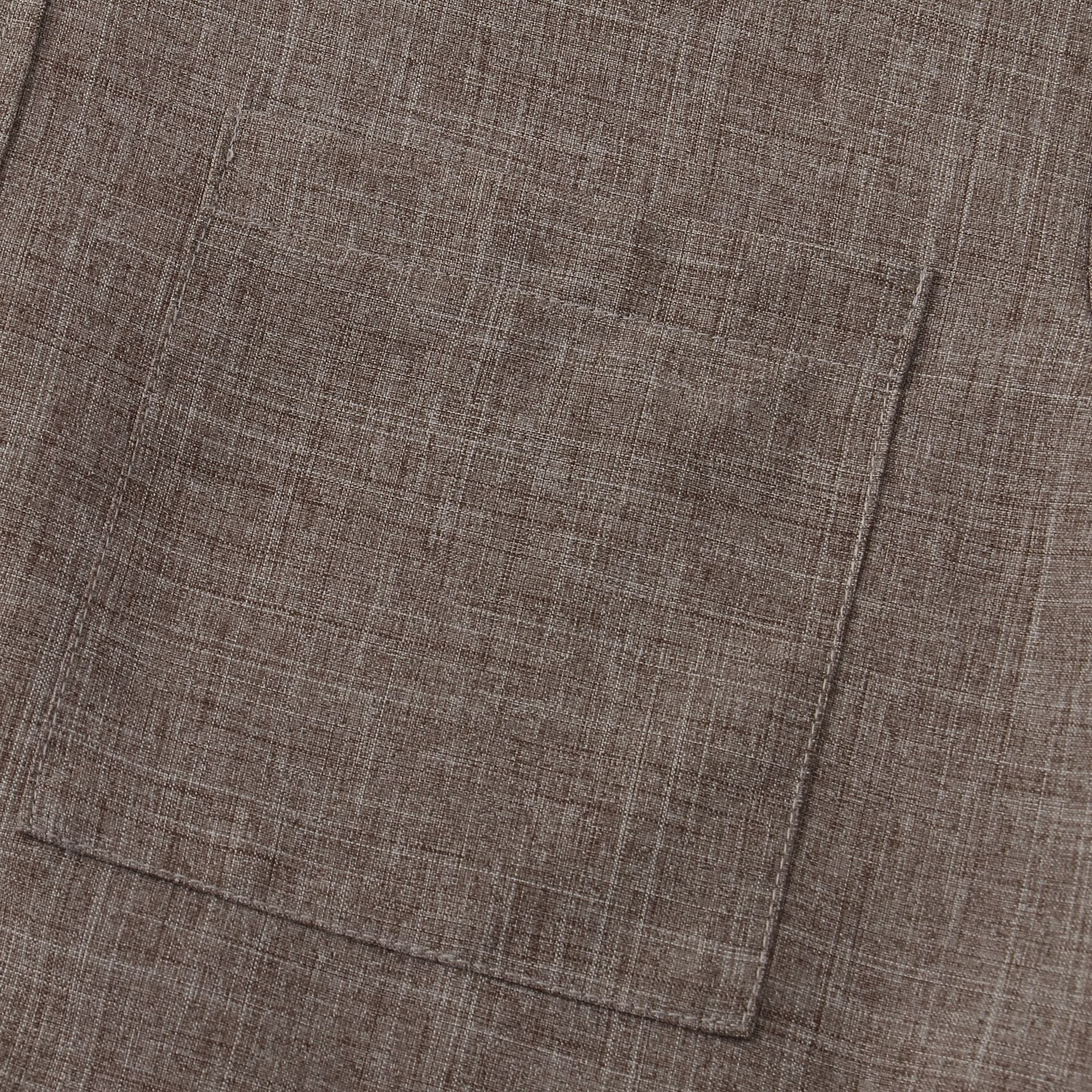 Men's Mandarin Collar Pocket Shirt