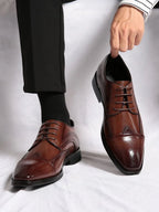 Men's Medallion Oxford Shoes