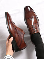 Men's Medallion Oxford Shoes