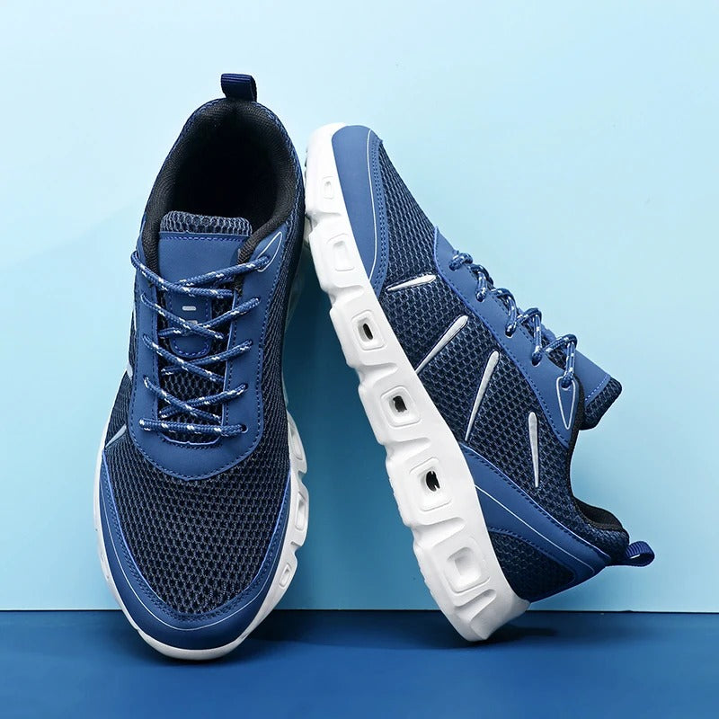 Men's Mesh Lace-Up Sneakers