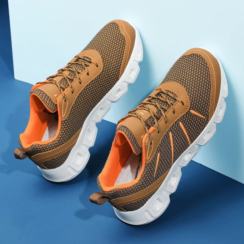 Men's Mesh Lace-Up Sneakers