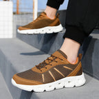 Men's Mesh Lace-Up Sneakers