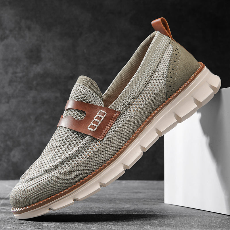 Men's Mesh Slip-On Loafers