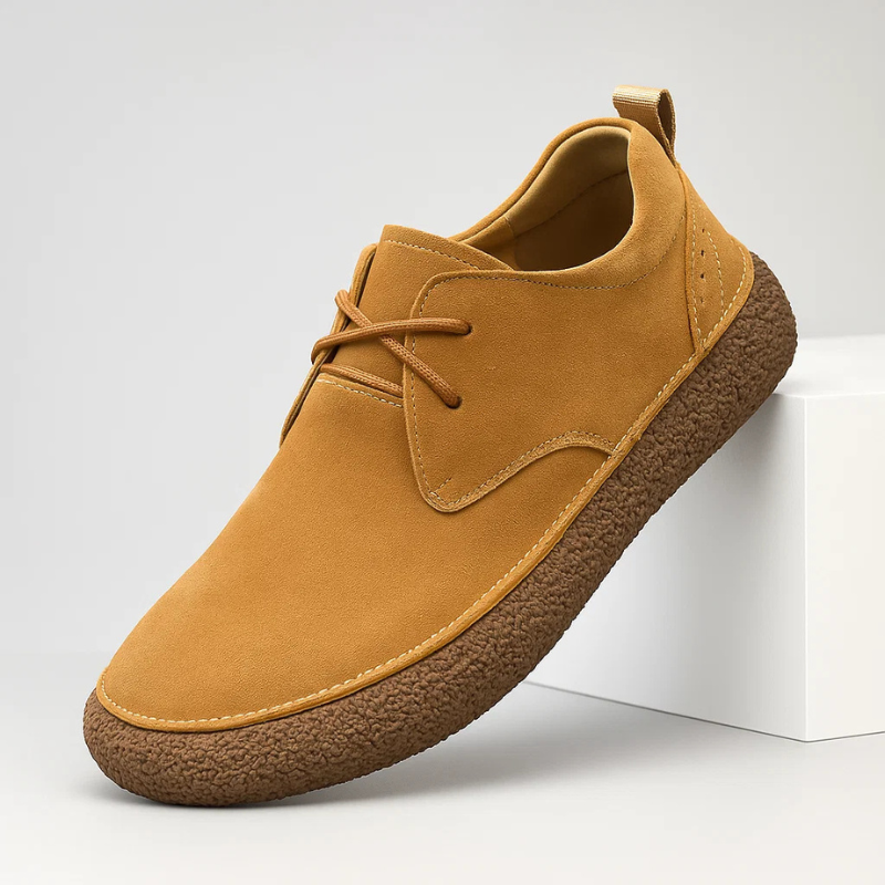 Men's Moc Toe Lace-Up Shoes