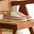Men's Moc Toe Slip-On Loafers