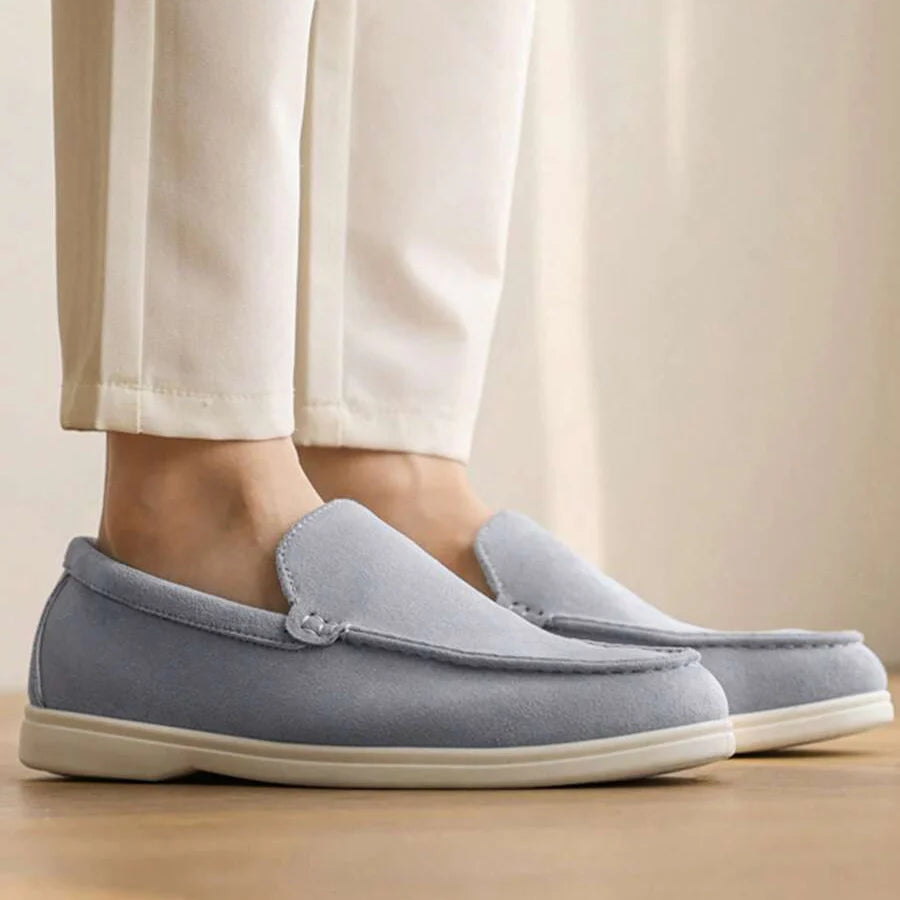 Men's Moc Toe Slip-On Loafers