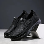 Men's Slip-On Moc Toe Shoes