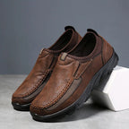 Men's Slip-On Moc Toe Shoes