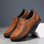 Men's Slip-On Moc Toe Shoes
