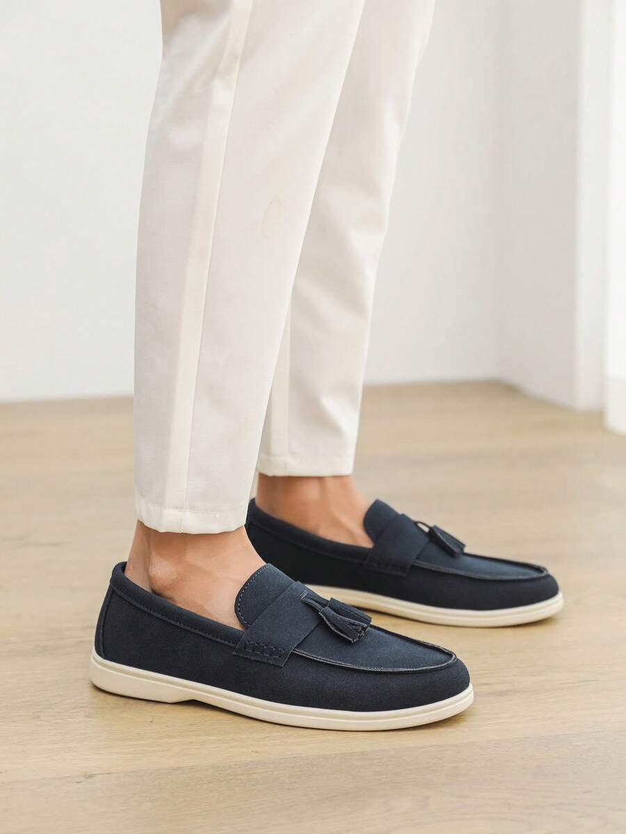 Men’s Moc Toe Tassel Loafers