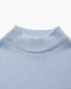Men's Mock Neck Pullover Sweater