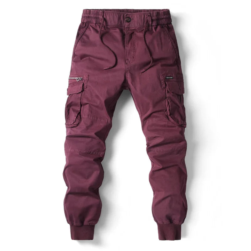 Men's Multi-Pocket Cargo Jogger Pants