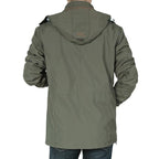 Men's Multi-Pocket Hooded Parka
