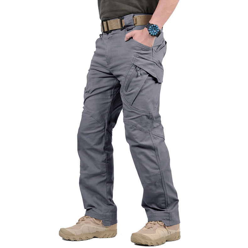 Men's Multi-Pocket Straight Cargo Pants