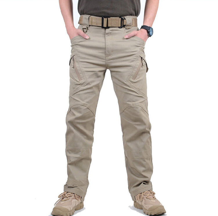 Men's Multi-Pocket Straight Cargo Pants