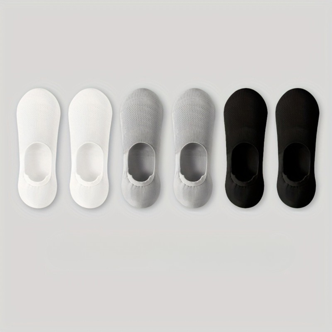 Men's No Show Socks 6-Pack