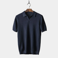 Men's Open Collar Polo Shirt