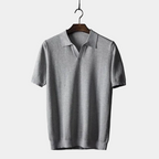 Men's Open Collar Polo Shirt