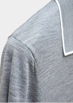 Men's Open Placket Polo Shirt