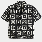 Men's Openwork Shirt Set