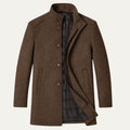 Men's Padded Mock Neck Coat