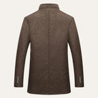 Men's Padded Mock Neck Coat