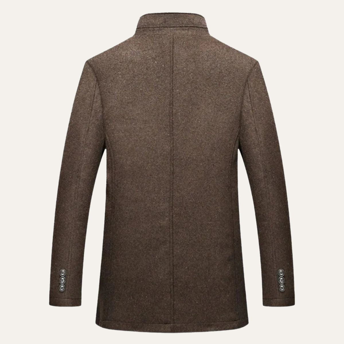 Men's Padded Mock Neck Coat