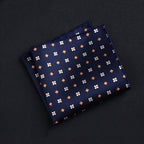 Men's Paisley Border Handkerchief