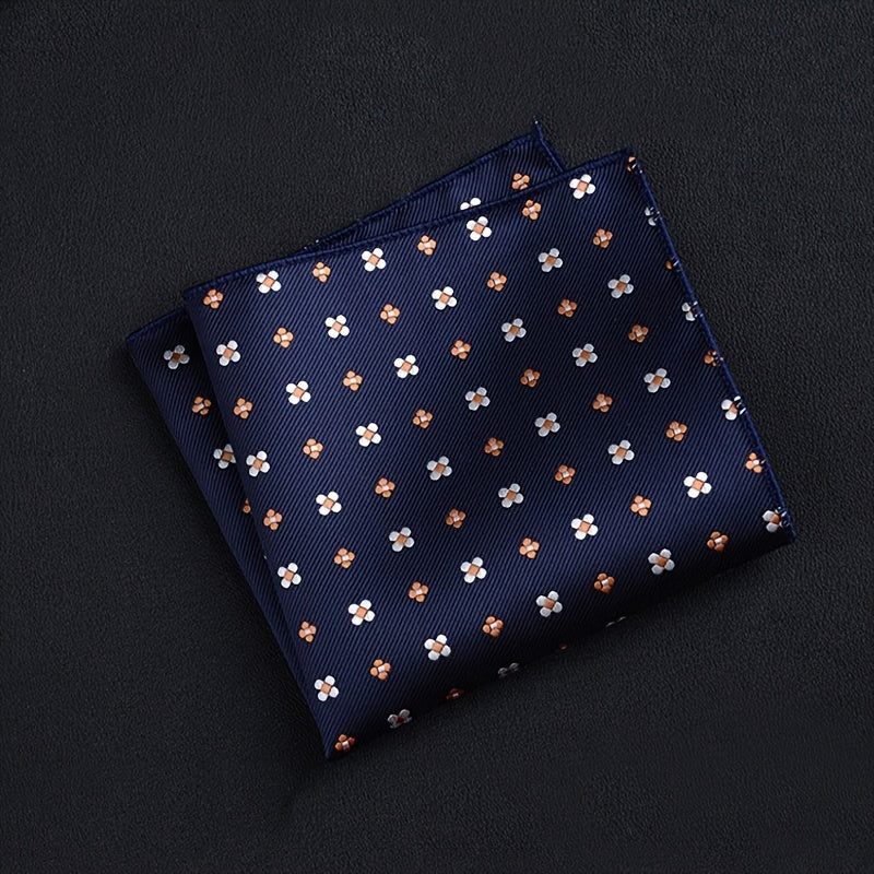 Men's Paisley Border Handkerchief