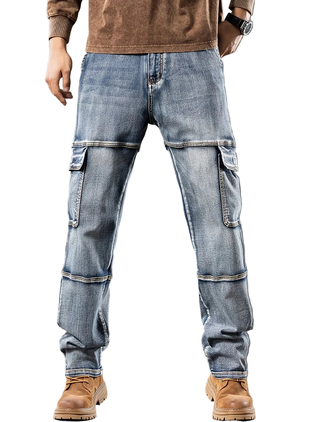 Men's Paneled Cargo Pants