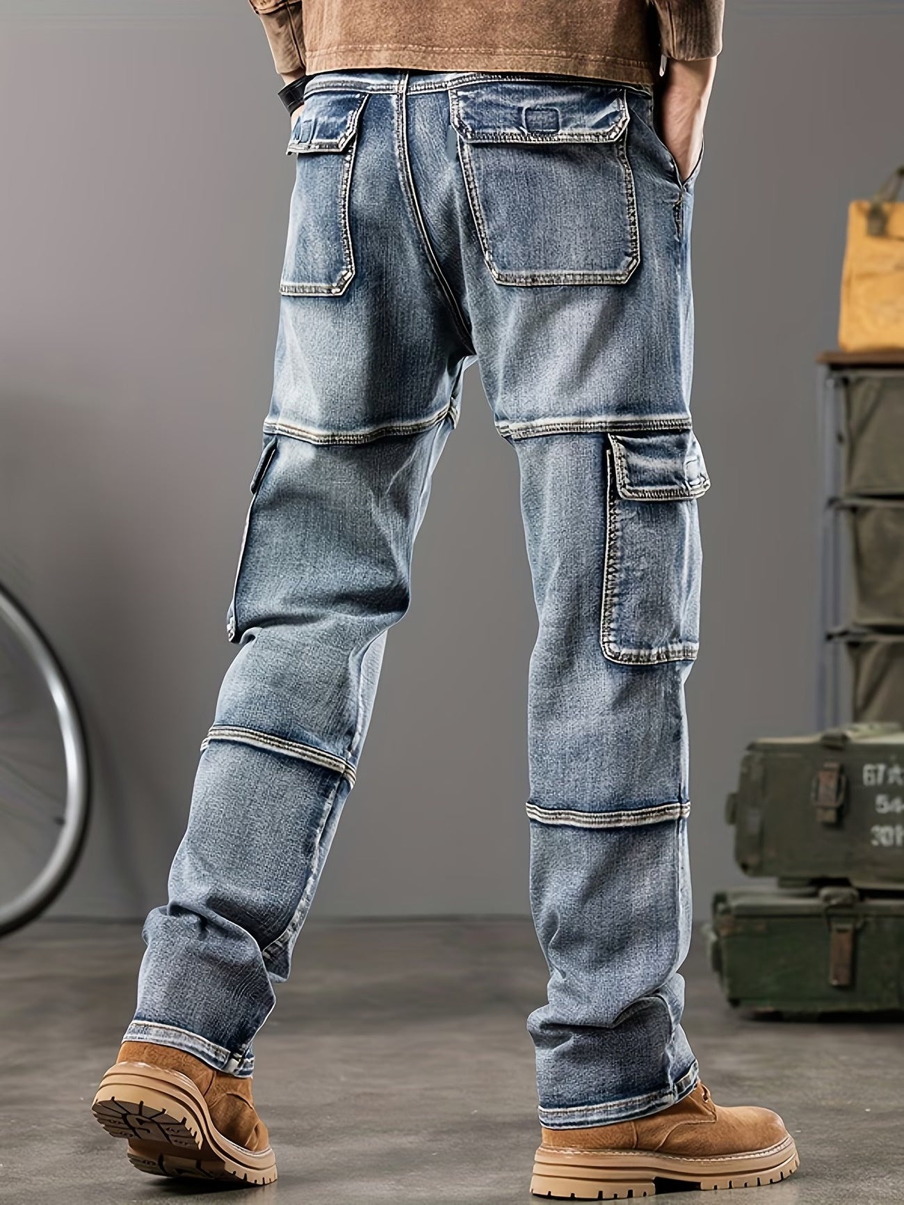 Men's Paneled Cargo Pants