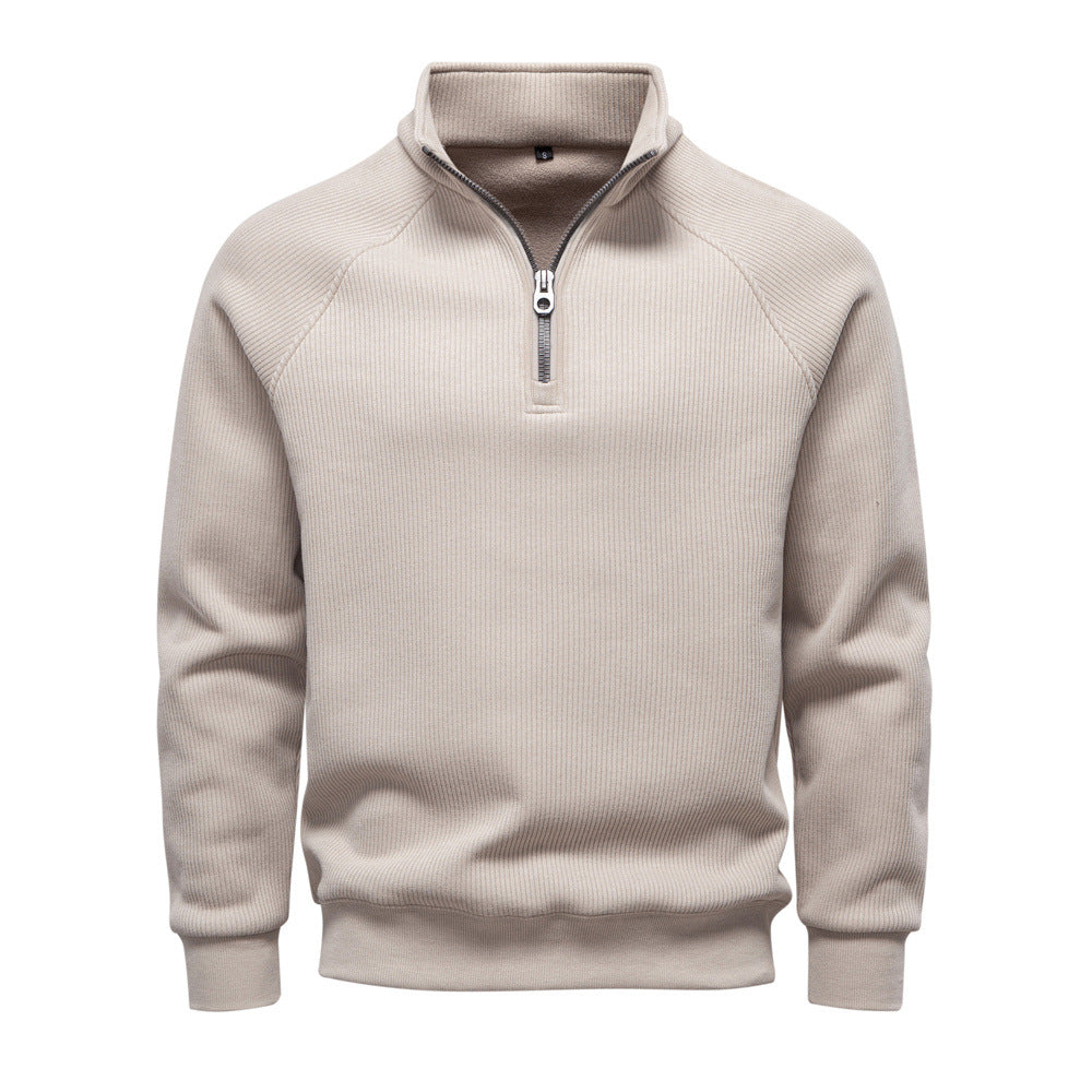 Men's Partial Zip Sweater