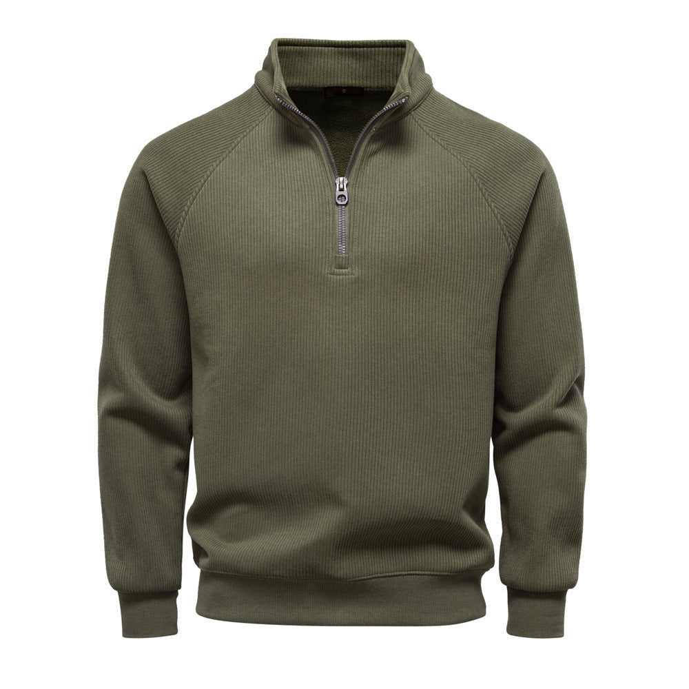 Men's Partial Zip Sweater