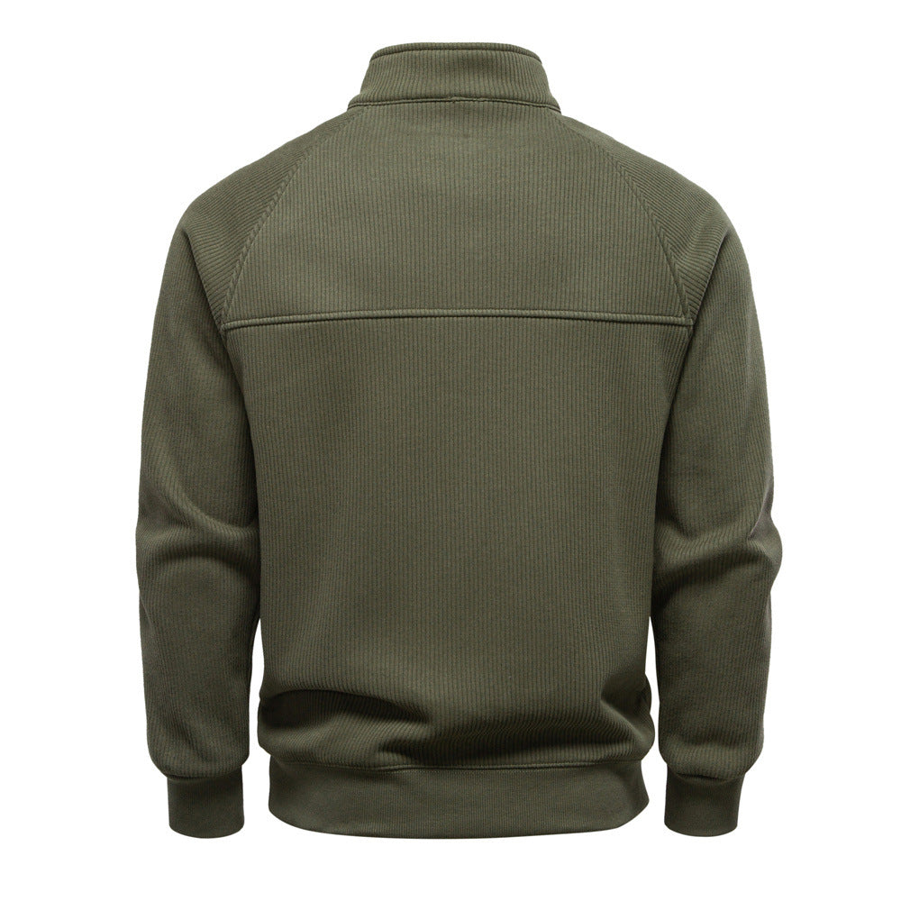 Men's Partial Zip Sweater
