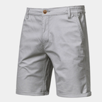 Men's Partially Elastic Waist Shorts