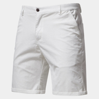 Men's Partially Elastic Waist Shorts