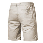 Men's Partially Elastic Waist Shorts