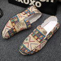 Men's Patterned Slip-On Loafers