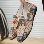 Men's Patterned Slip-On Loafers