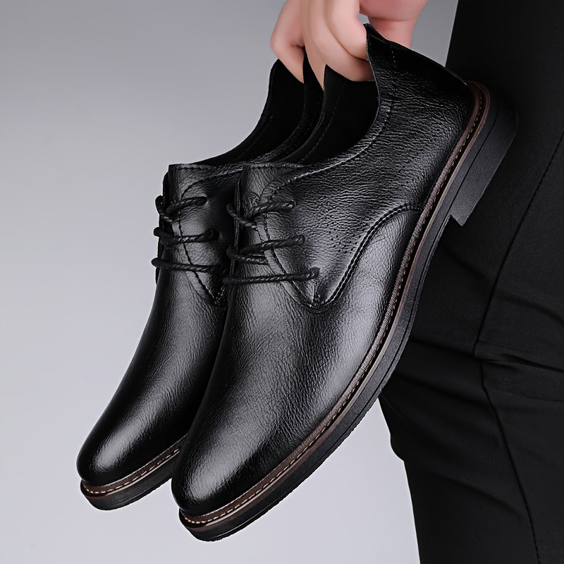 Men's Pebbled Dress Shoes